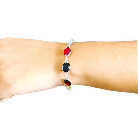 pujaparv Gemstone Bracelet For Men and Women / Navratna / Navgraha Bracelet