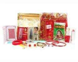 pujaparv Karwa Chauth Puja Samagri Kit with NavShringaar Saman (30+ Items)