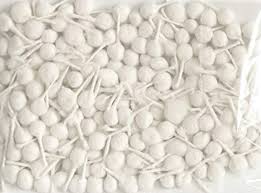 pujaparv Handmade Round Cotton Wicks (GOL Batti) for Diya - 3100 Pieces, Ideal for Puja & Rituals (White)